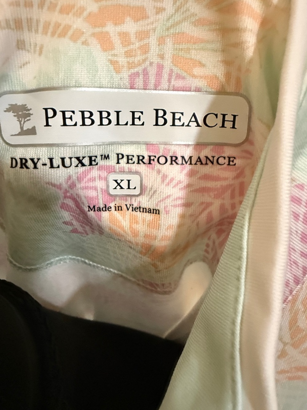 Pebble Beach Golf Dress Pink Mint Green Pastel Floral Dry Lux Fabric Pickleball - Picture 2 of 6